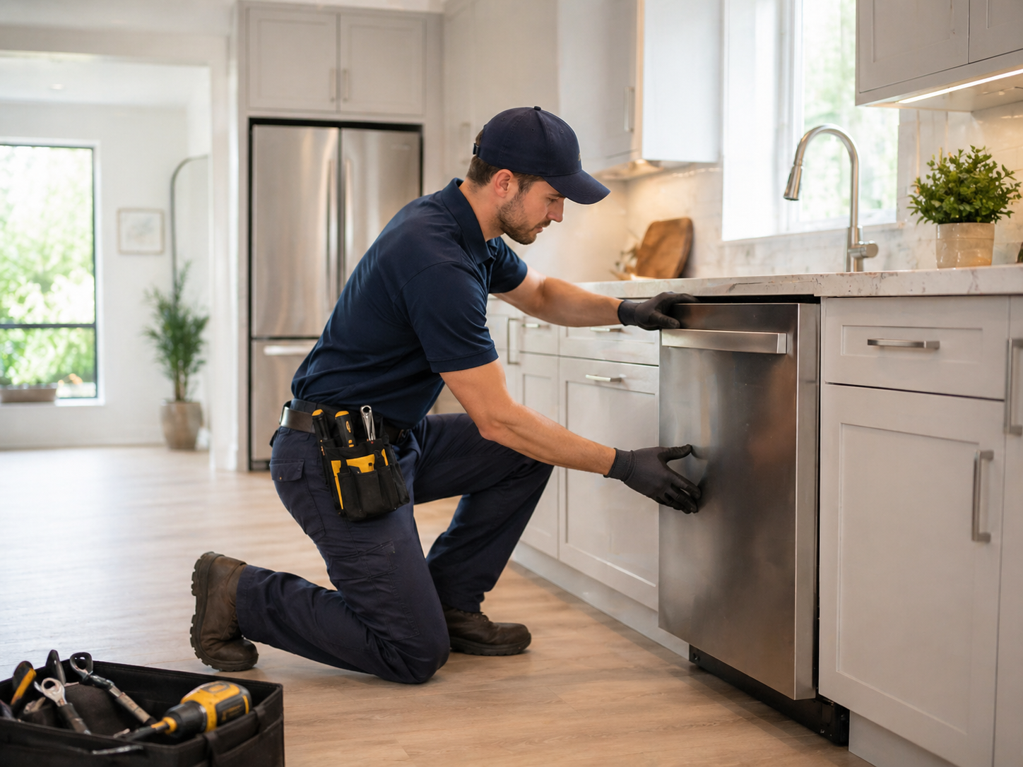 TRC Experts dishwasher installation technician