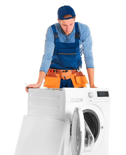 Washing machine repair technician