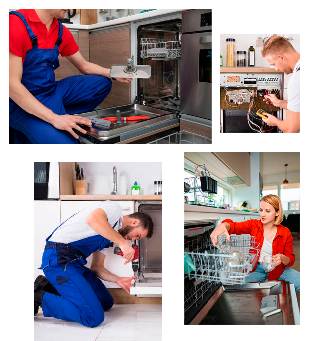Broken dishwasher repair