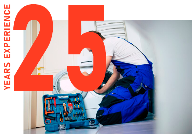 Professional washing machine repair service