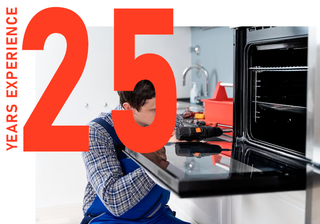 Professional oven repair service